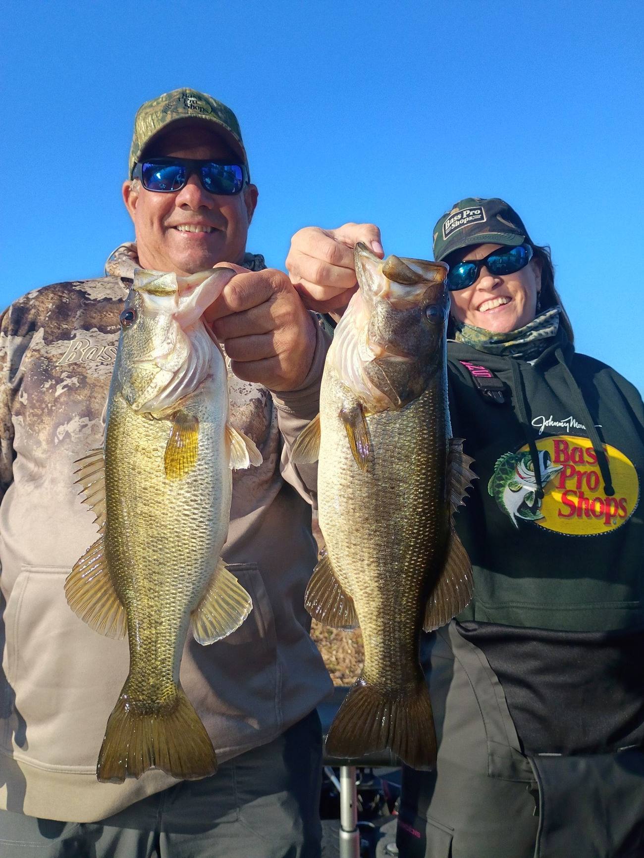 Bass fishing on the St. Johns River